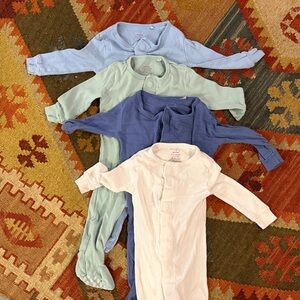 Set of 4x 9-12m MagneticMe Cotton PJs